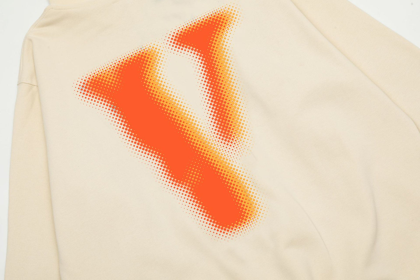 VLONE Beige Cotton Hoodie