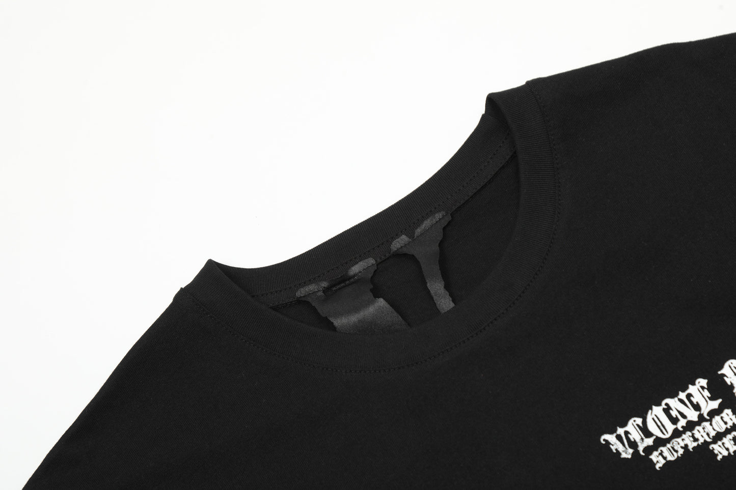 VLONE Black/White Cotton T-shirt
