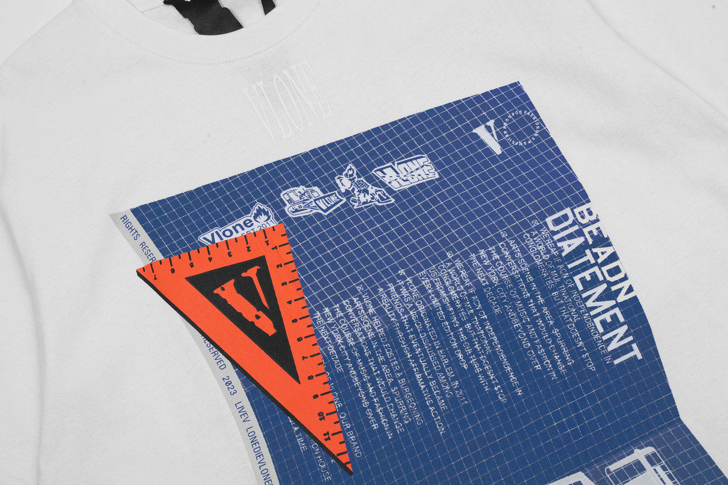 VLONE White Cotton T-shirt
