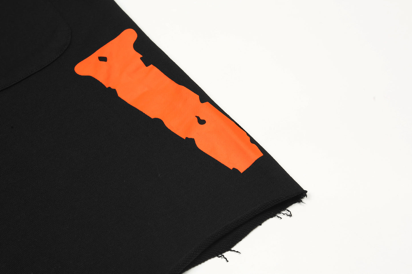 VLONE Black Cotton Shorts