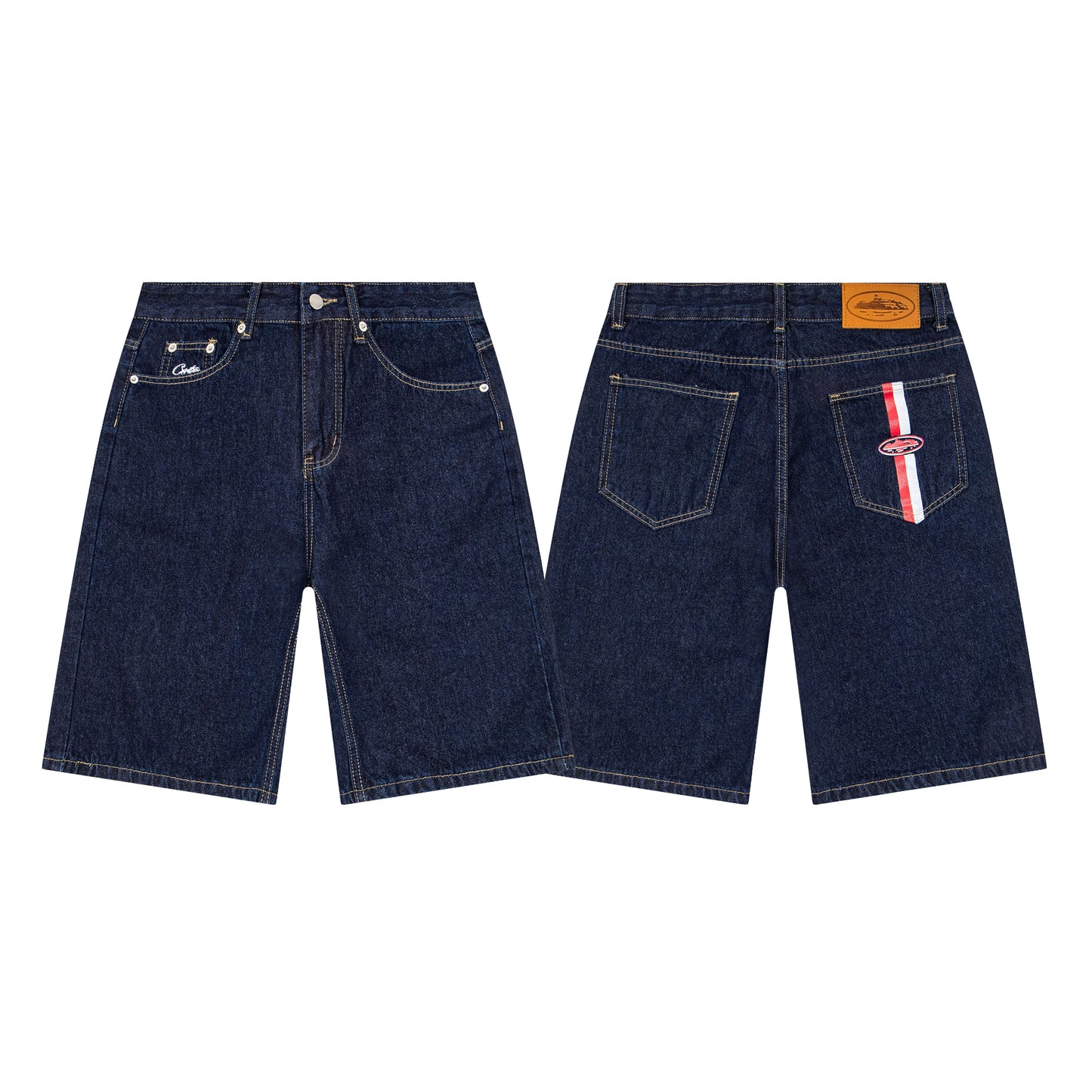 Corteiz Denim Shorts