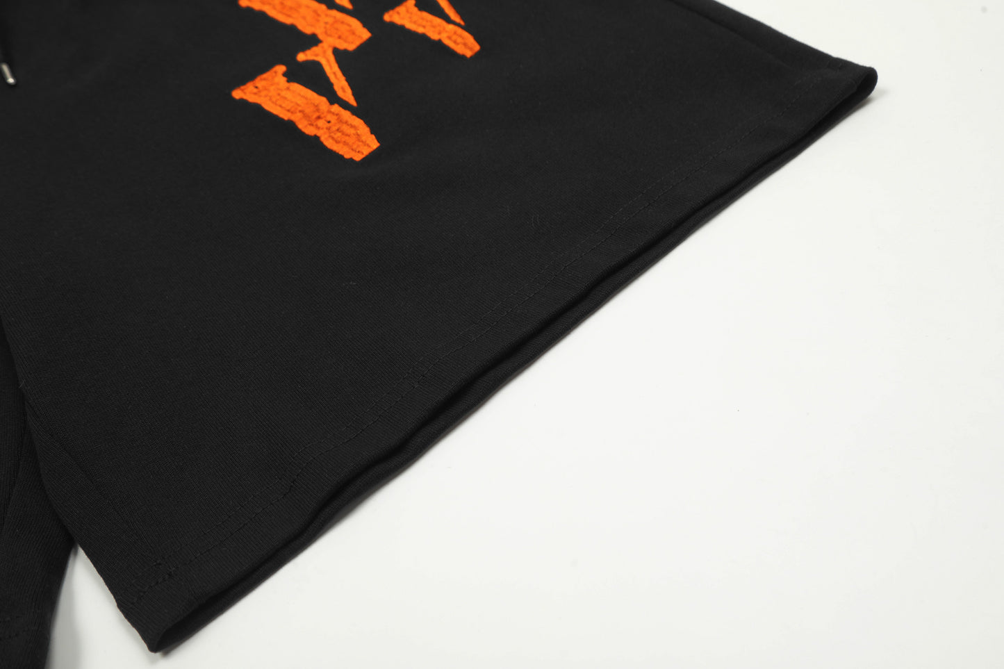 VLONE Black/White/Beige Cotton Shorts