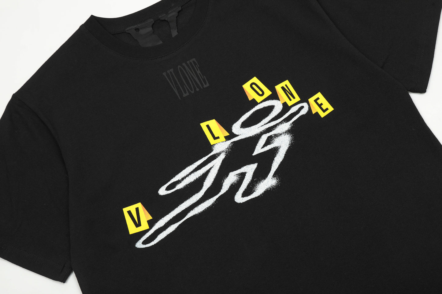 VLONE Black/White Cotton T-shirt