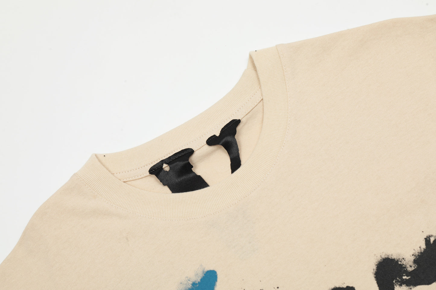 VLONE Beige/White Cotton T-shirt