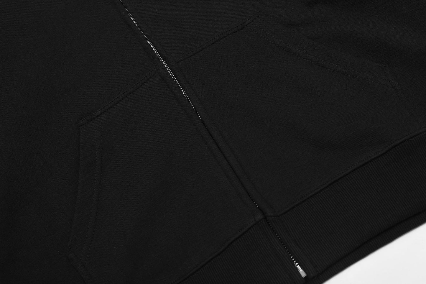 VLONE Black Cotton Hooded Jacket