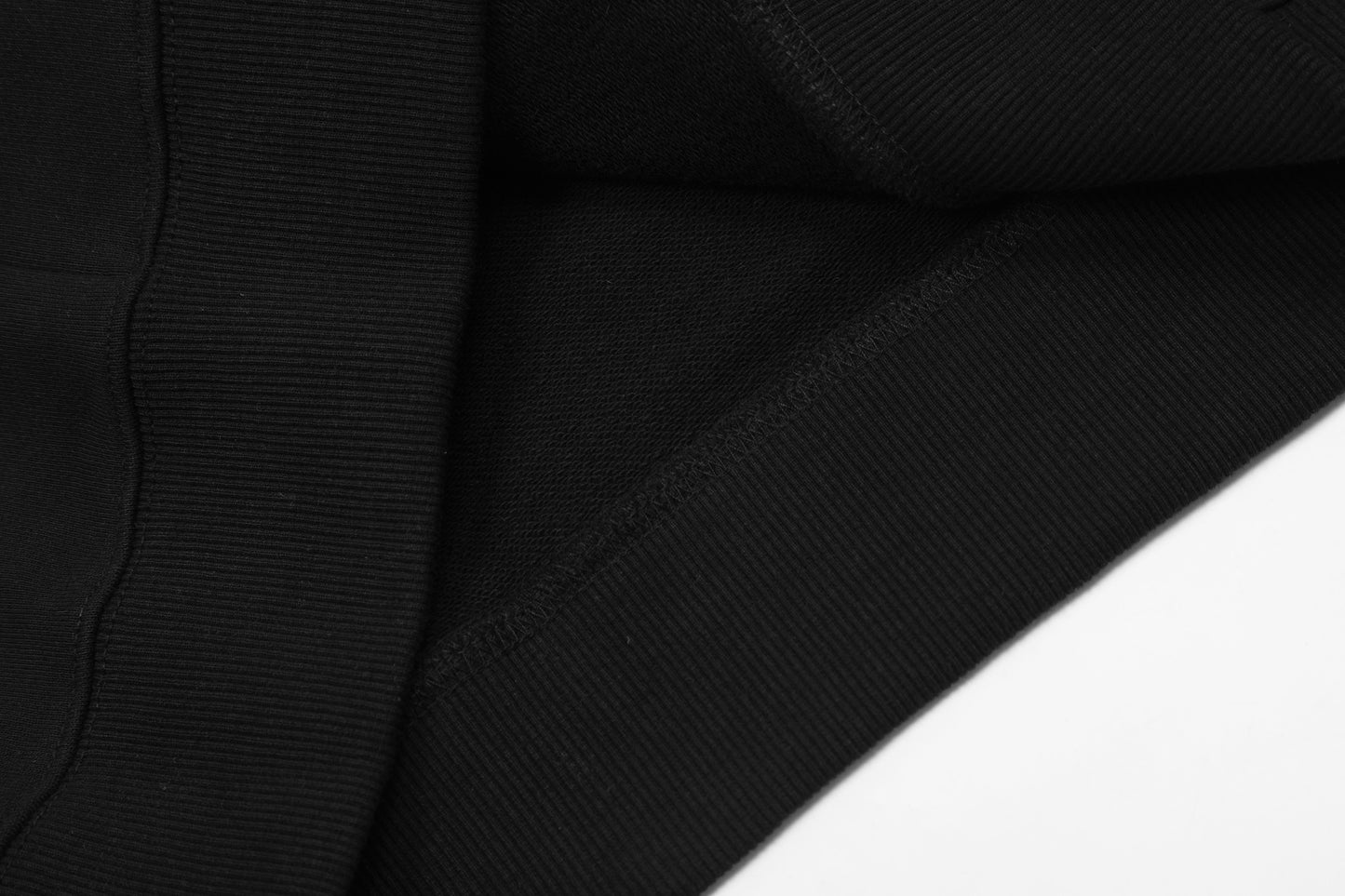 VLONE Black Cotton Hooded Jacket