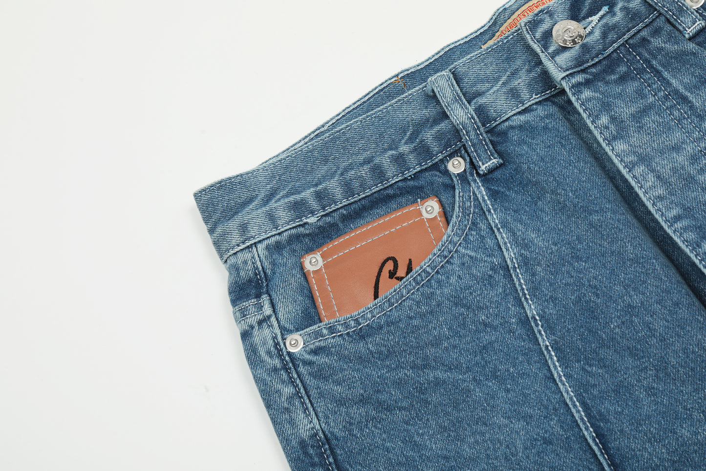 Corteiz Blue/Black/White/Gray Jeans