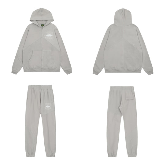 Corteiz Cotton Hooded Jacket Set