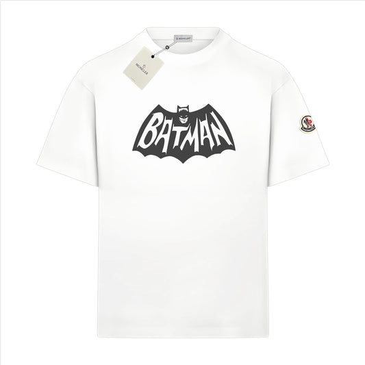 Moncler Black/White Cotton T-shirt