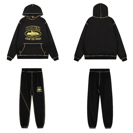 Corteiz Cotton Hoodie Set