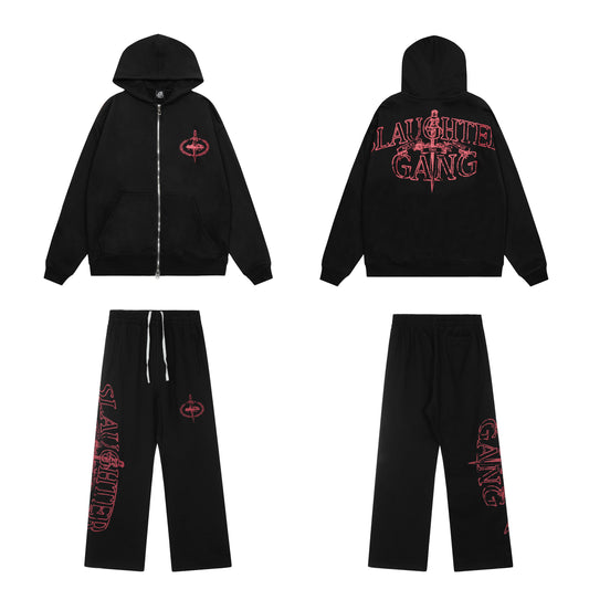 Corteiz Cotton Hooded Jacket Set