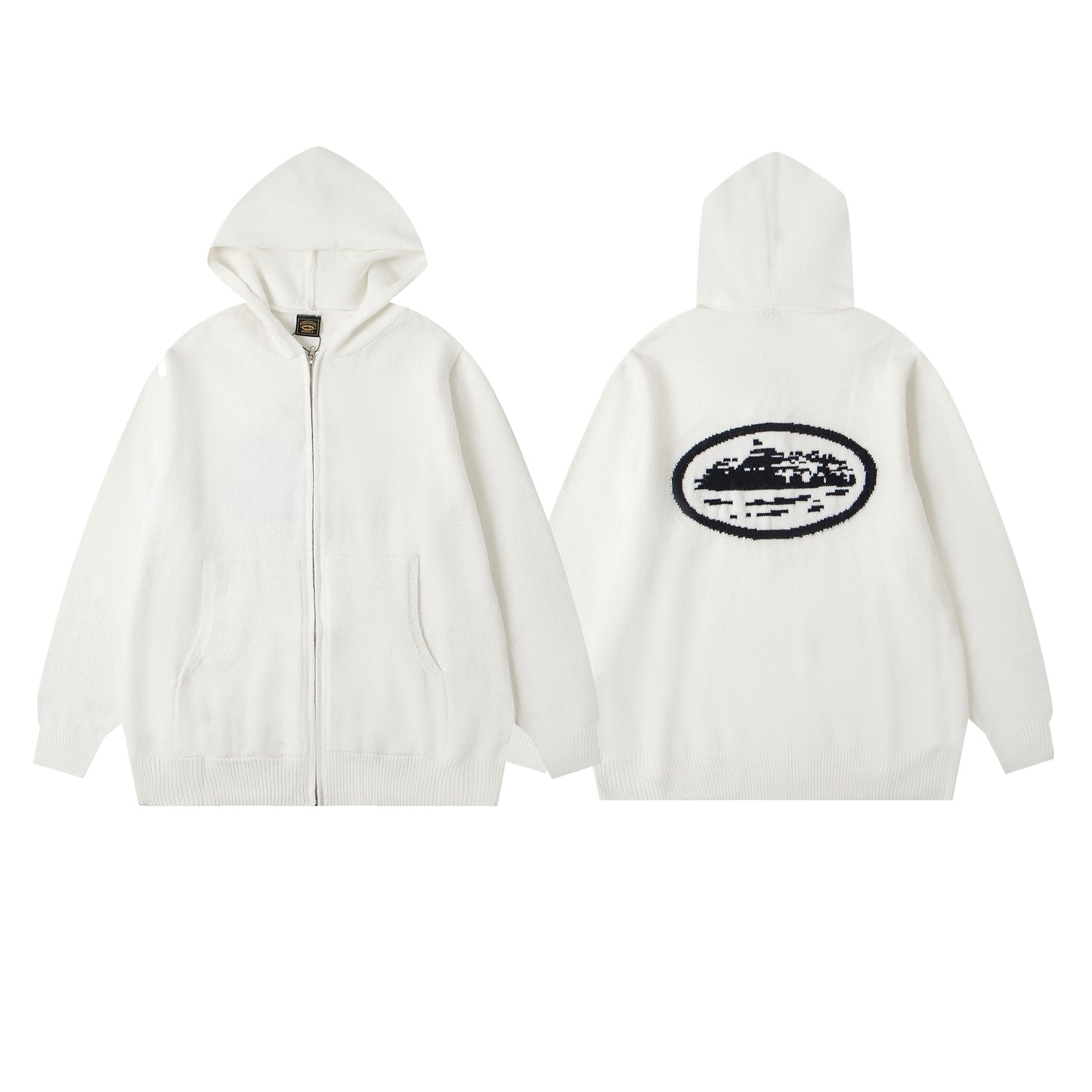 Corteiz Knit Hooded Jacket