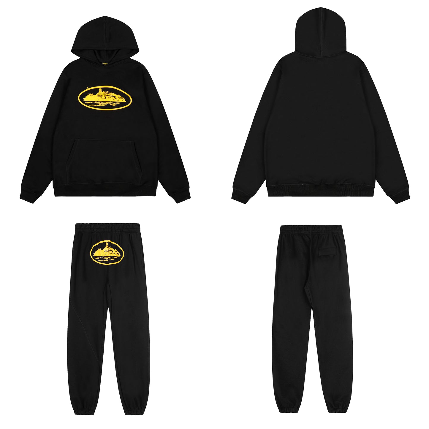 Corteiz Cotton Hoodie Set
