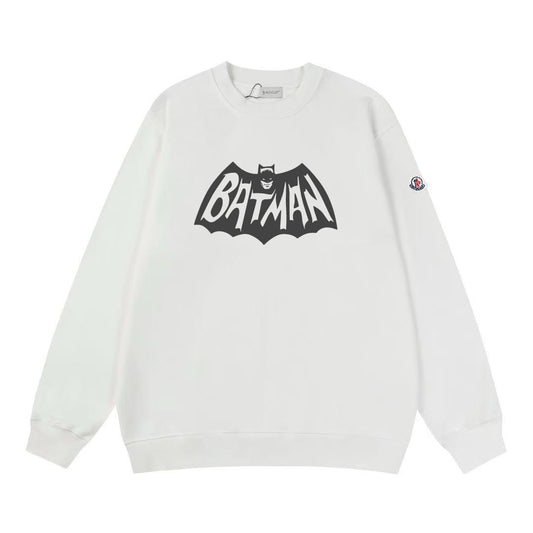 Moncler Black/White Cotton Sweatshirt