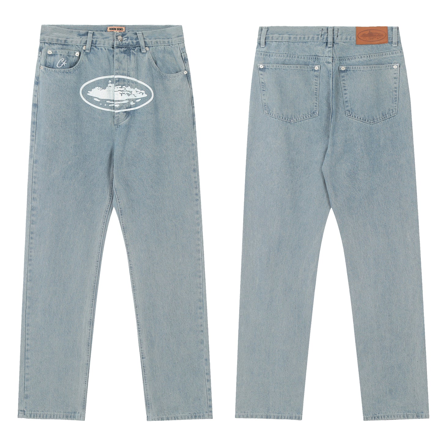 Corteiz Blue/Black Jeans