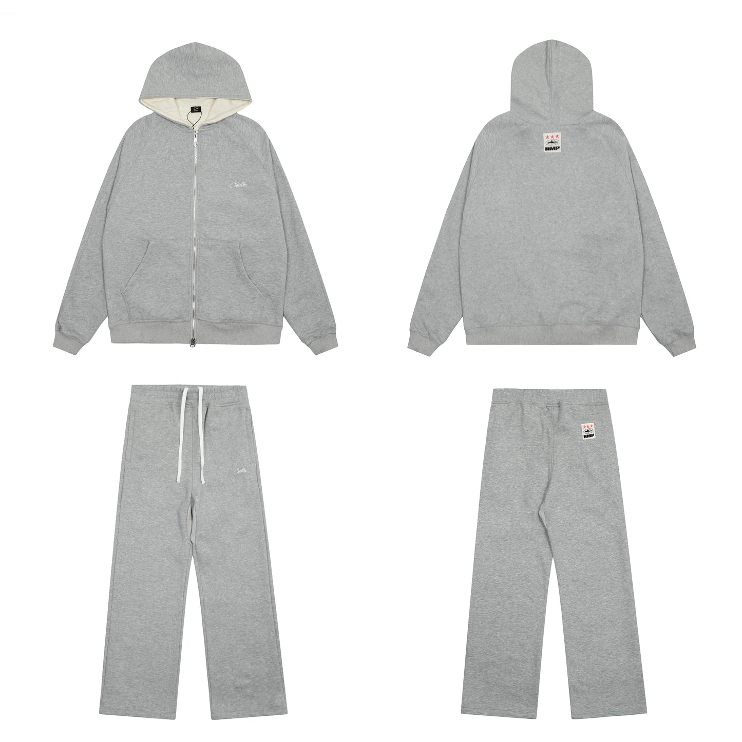 Corteiz Cotton Hooded Jacket Set