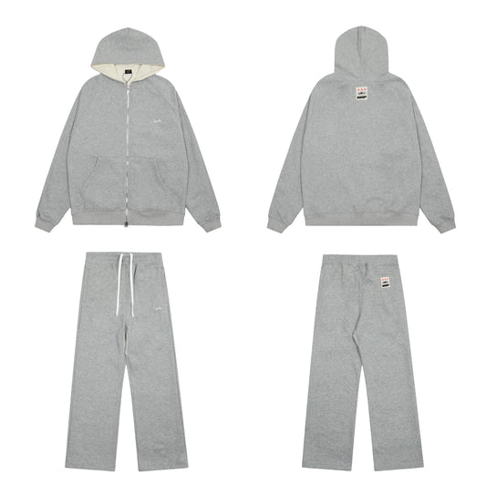 Corteiz Cotton Hooded Jacket Set