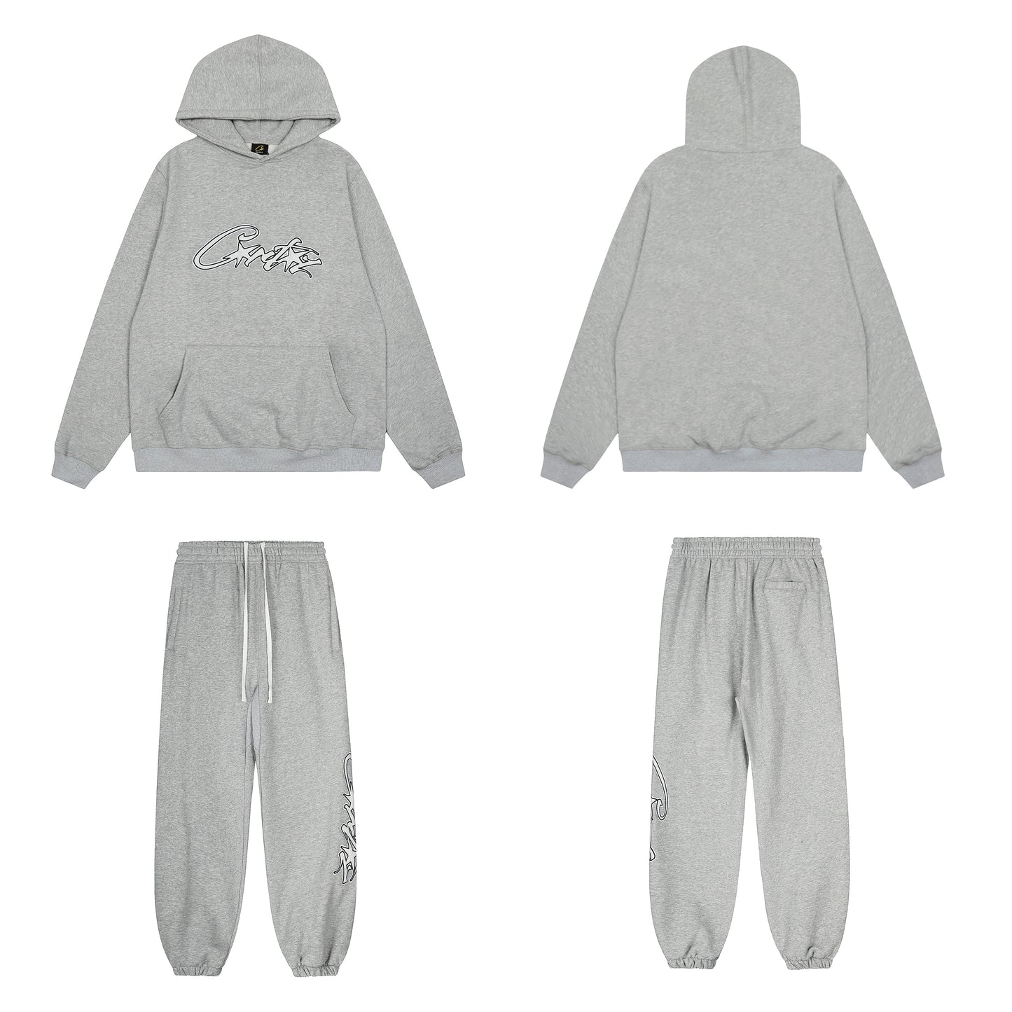 Corteiz Cotton Hoodie Set