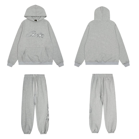 Corteiz Cotton Hoodie Set