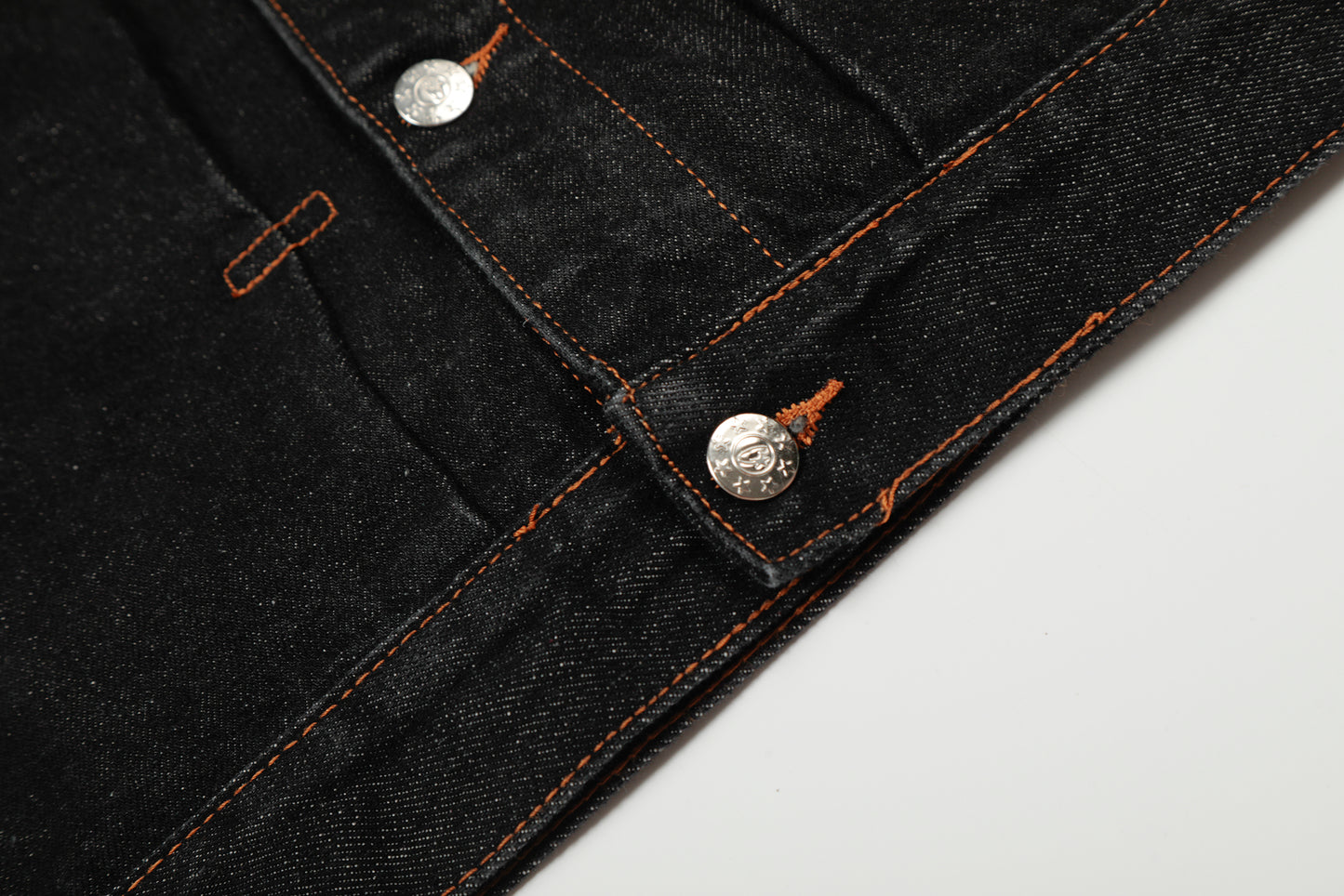 Corteiz Black Denim Jacket