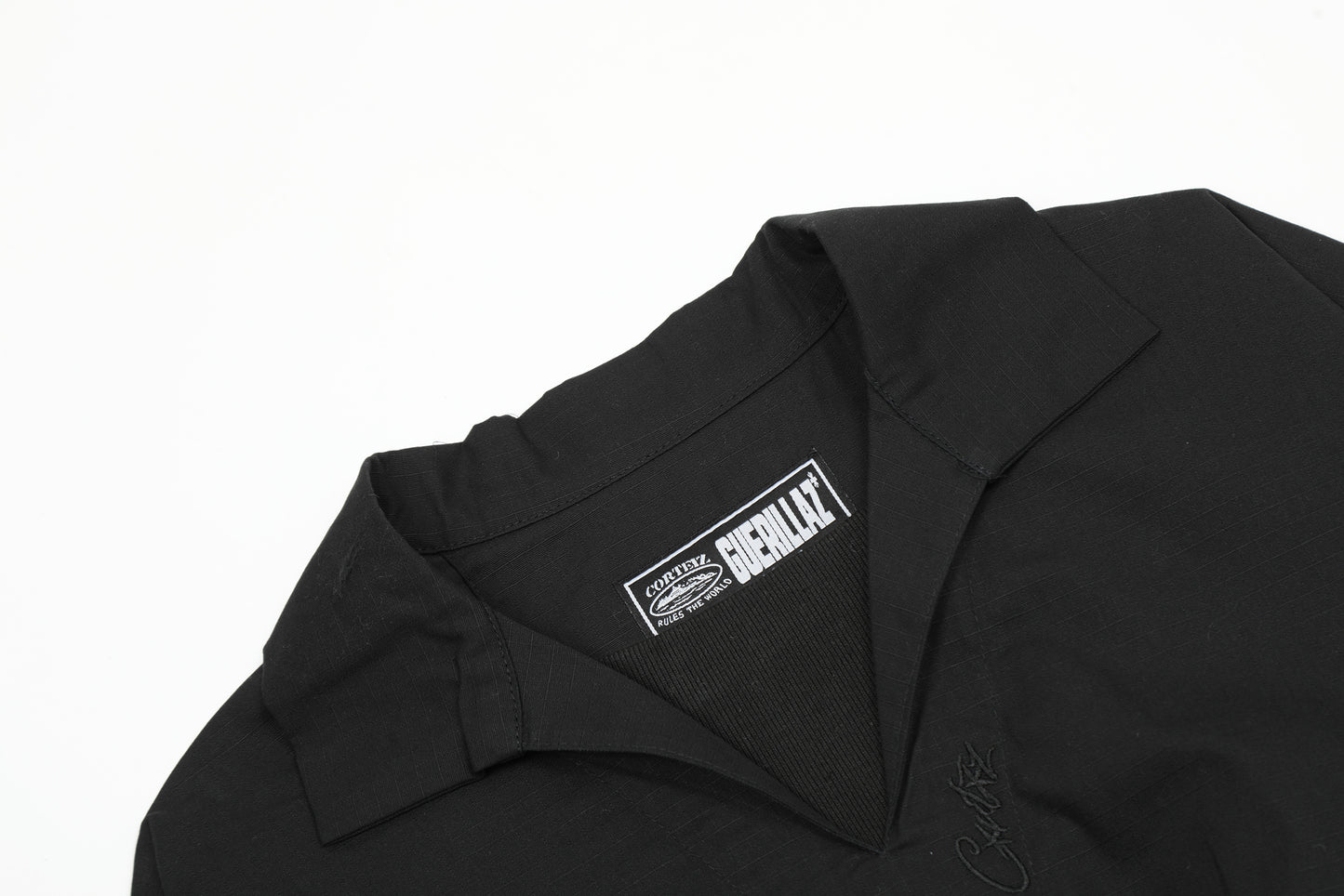 Corteiz Black Polos