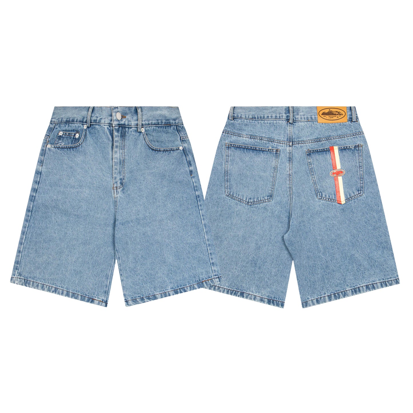Corteiz Denim Shorts