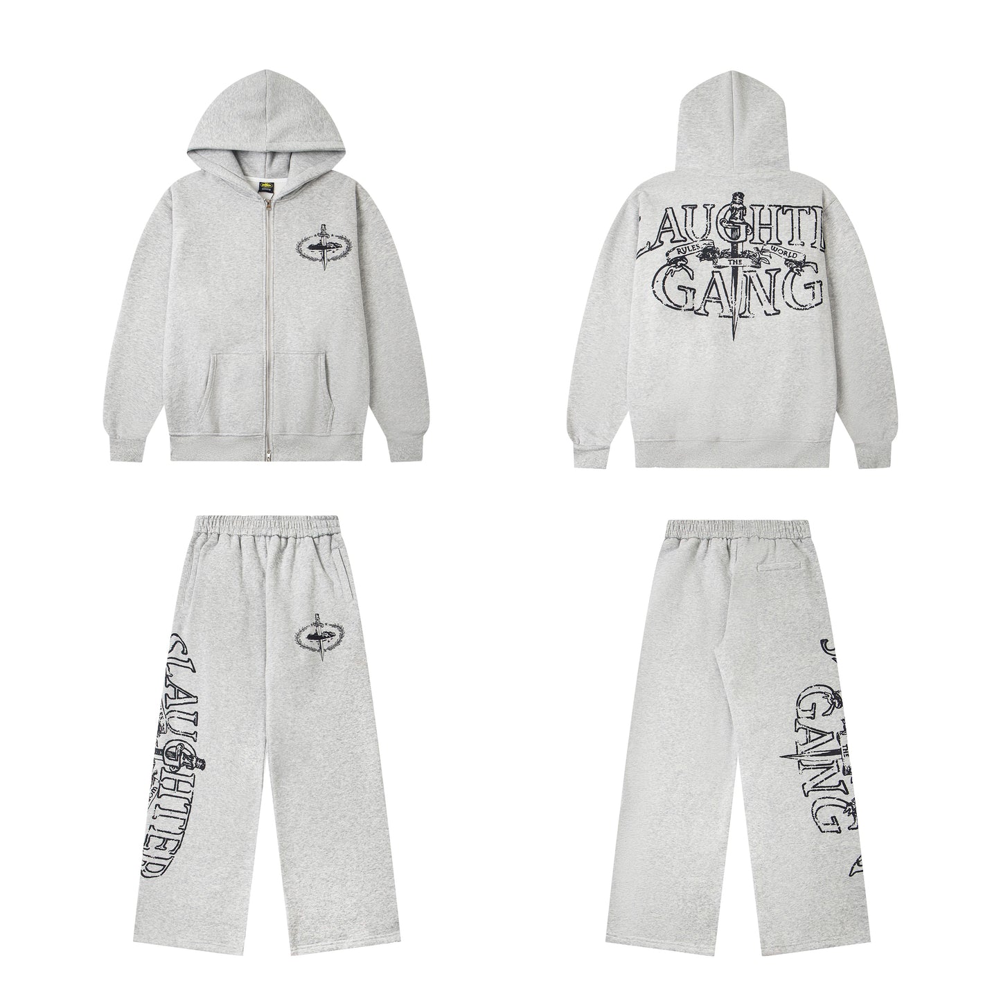 Corteiz Cotton Hooded Jacket Set