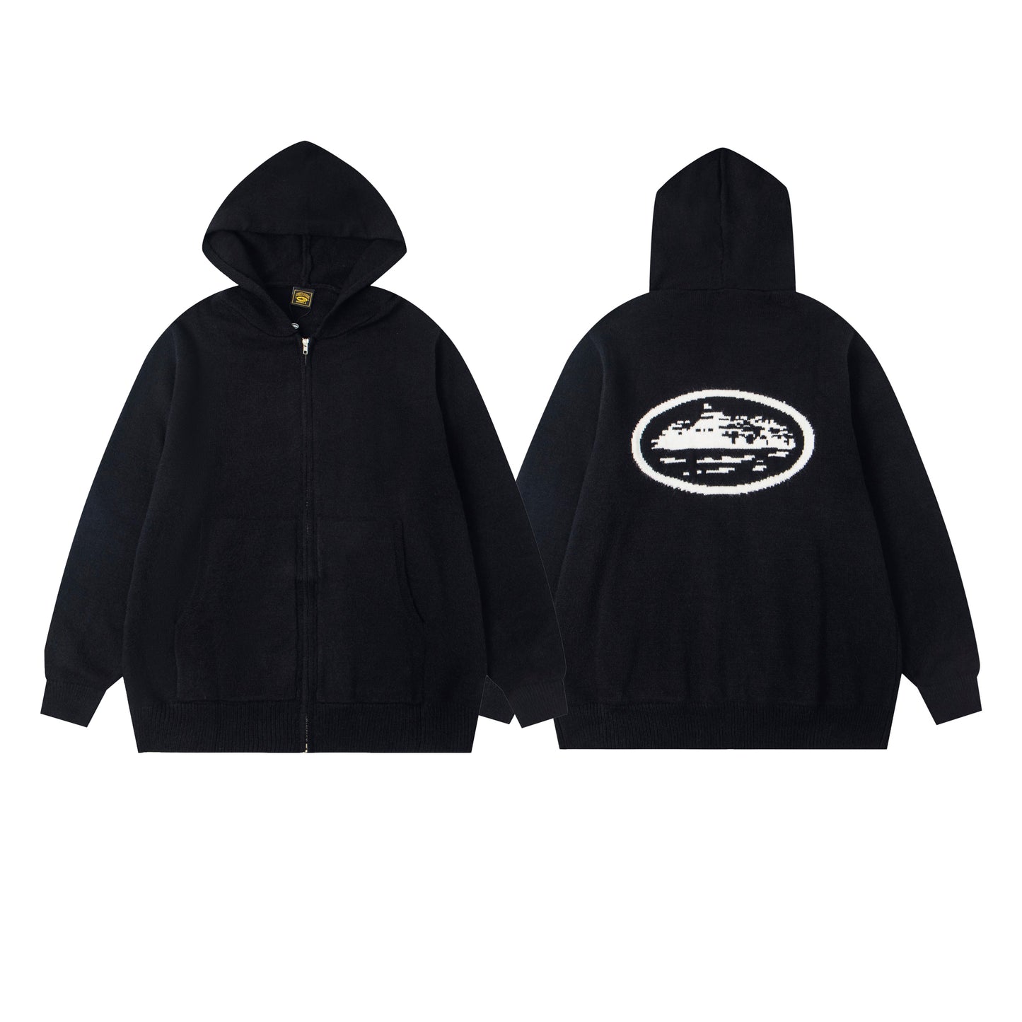 Corteiz Knit Hooded Jacket