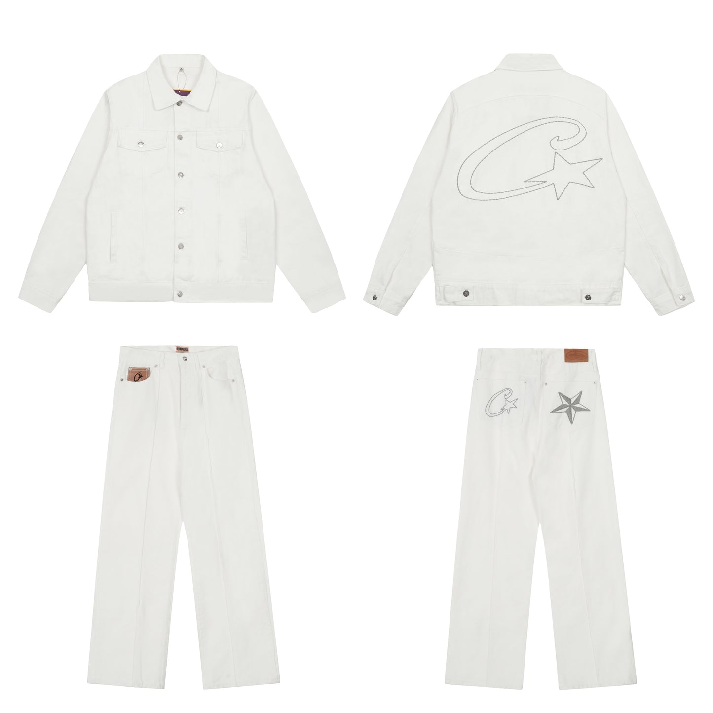 Corteiz Denim Jacket Set