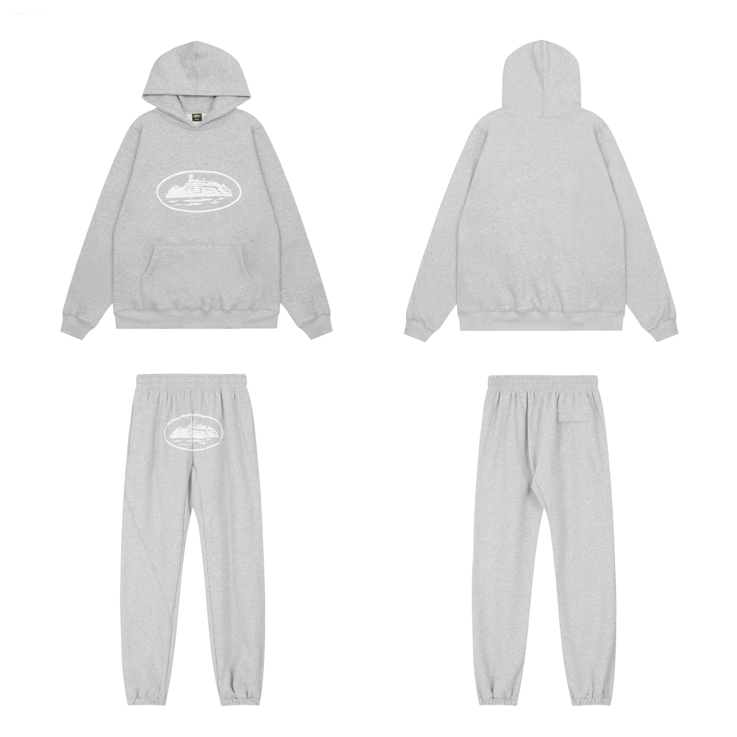 Corteiz Cotton Hoodie Set