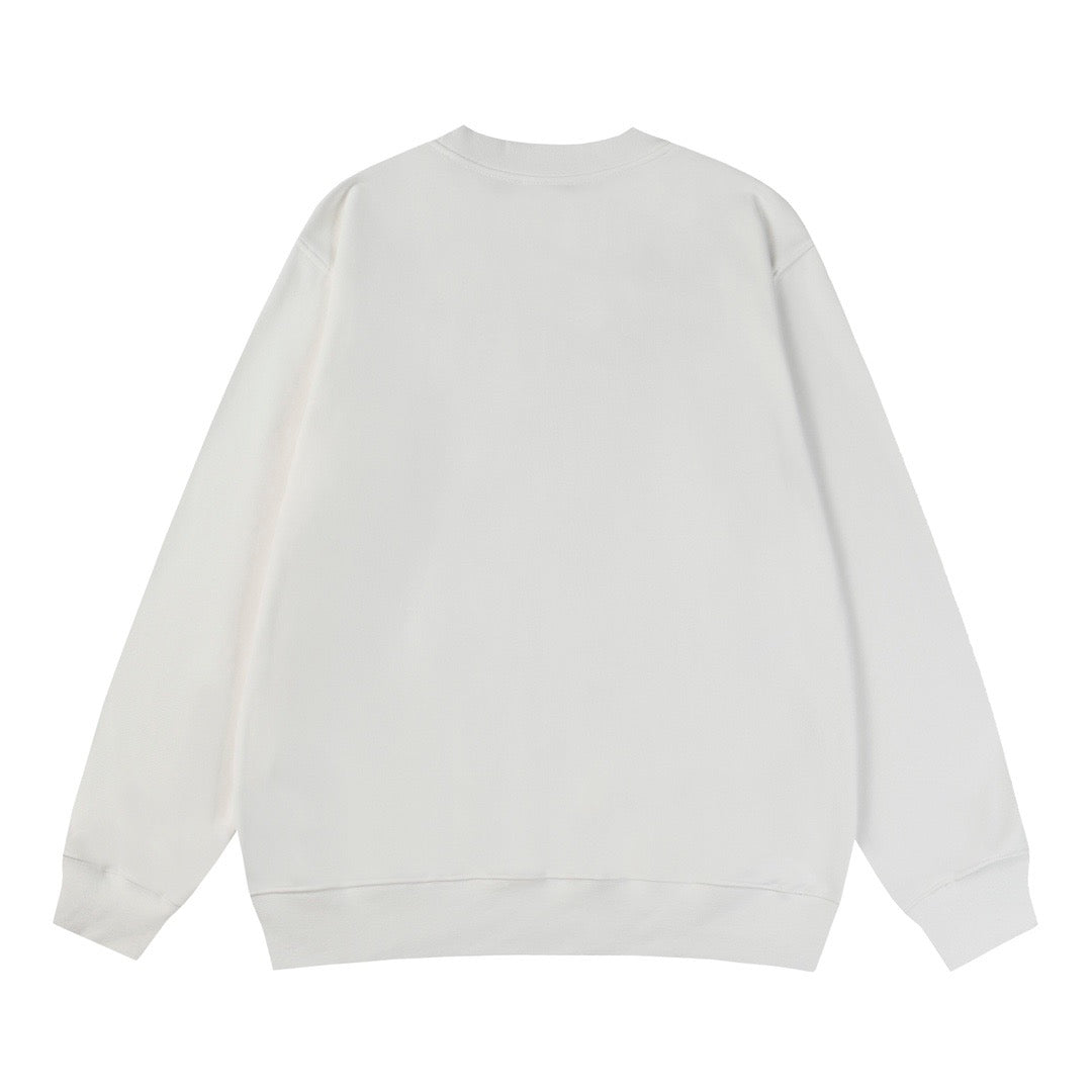 Moncler Black/White Cotton Sweatshirt