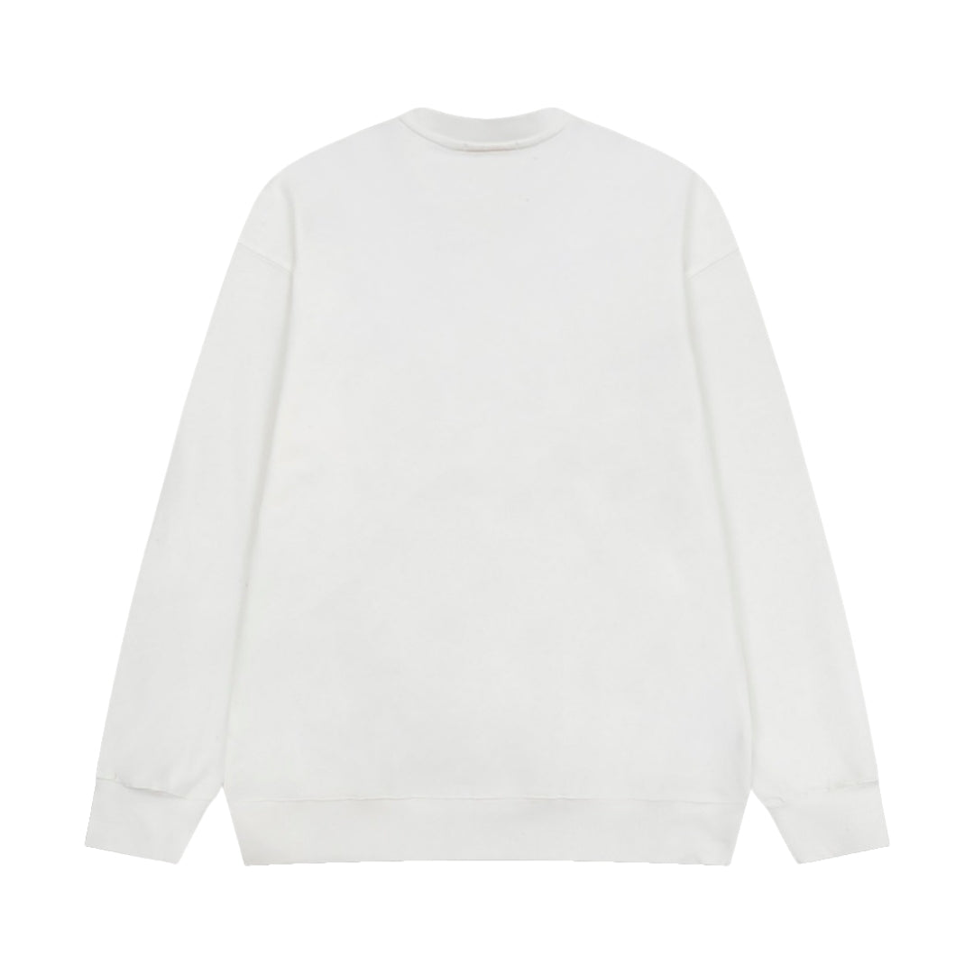 Moncler Black/White Cotton Sweatshirt