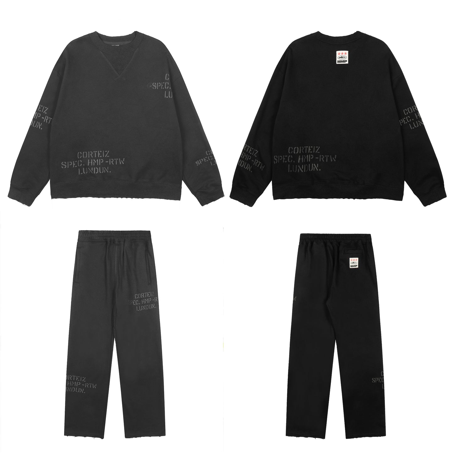Corteiz Cotton Sweatshirt Set