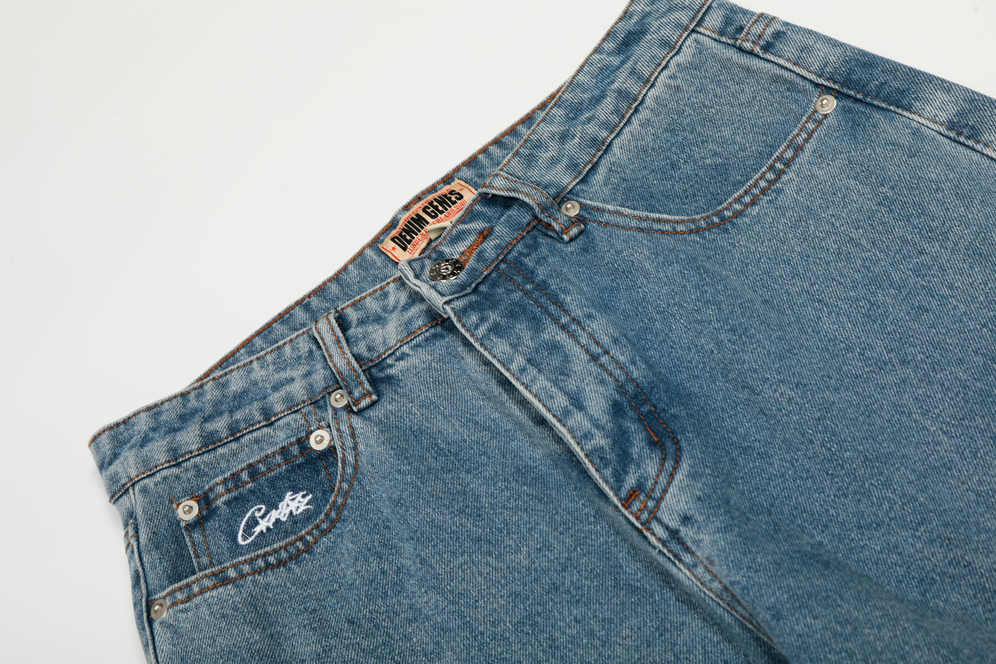 Corteiz Blue/Black Jeans