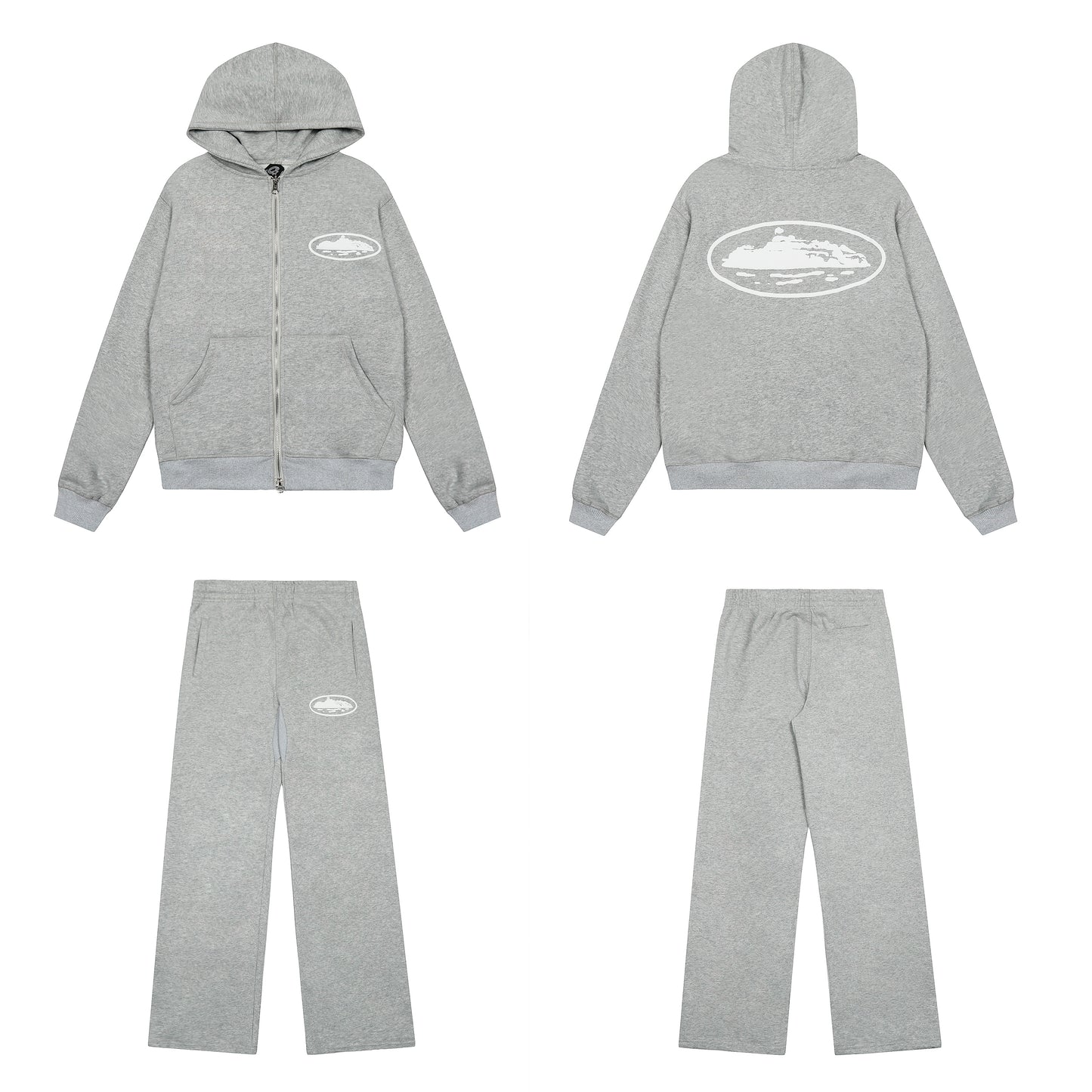 Corteiz Cotton Hooded Jacket Set