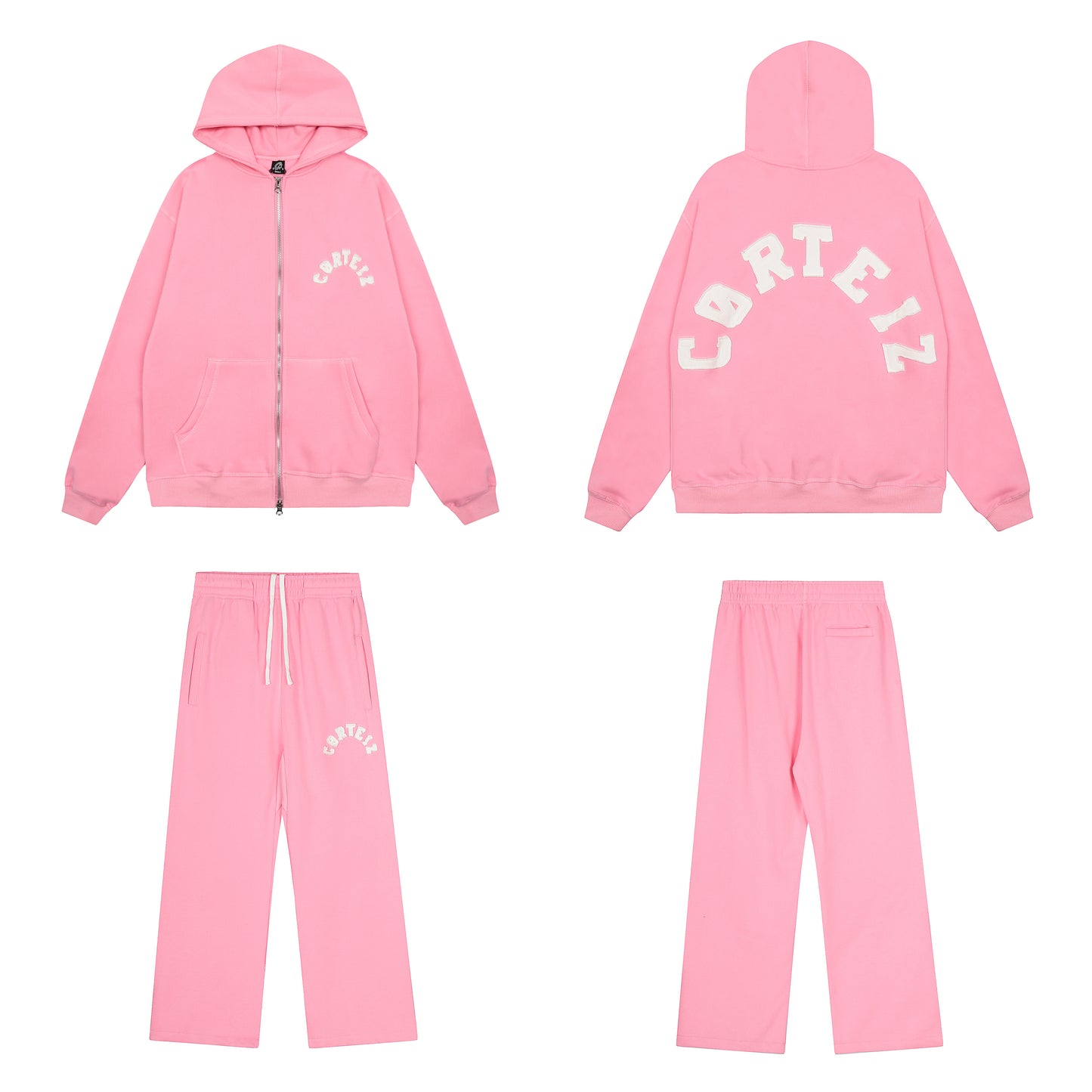 Corteiz Cotton Hooded Jacket Set