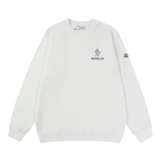 Moncler Black/White Cotton Sweatshirt