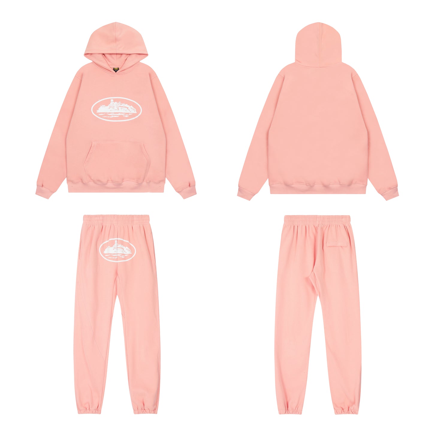 Corteiz Cotton Hoodie Set
