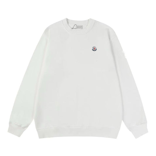 Moncler Black/White Cotton Sweatshirt