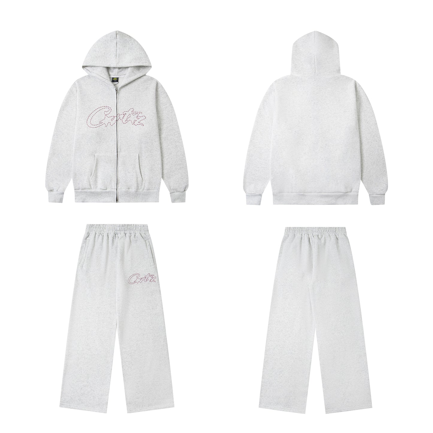 Corteiz Cotton Hooded Jacket Set
