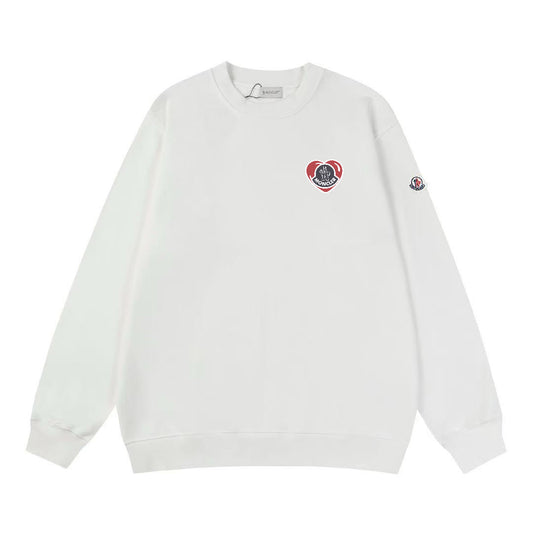 Moncler Black/White Cotton Sweatshirt