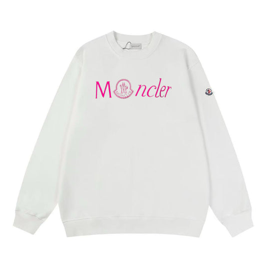 Moncler Black/White Cotton Sweatshirt