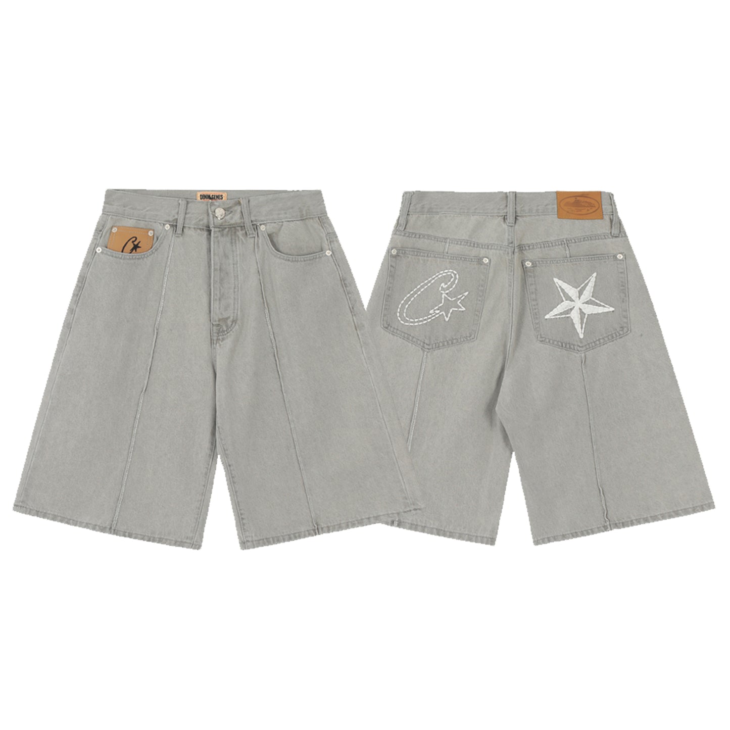 Corteiz Denim Shorts