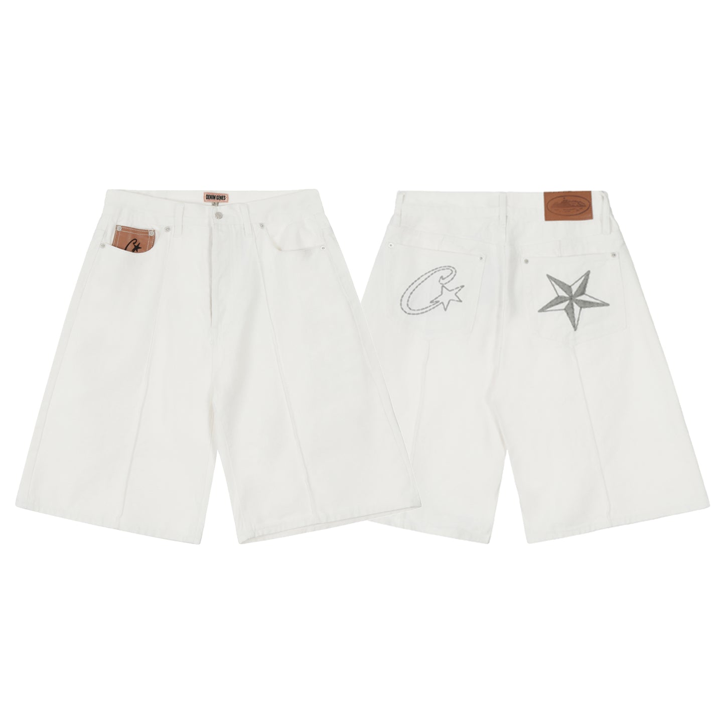 Corteiz Denim Shorts