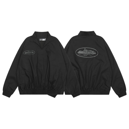 Corteiz Black Polos