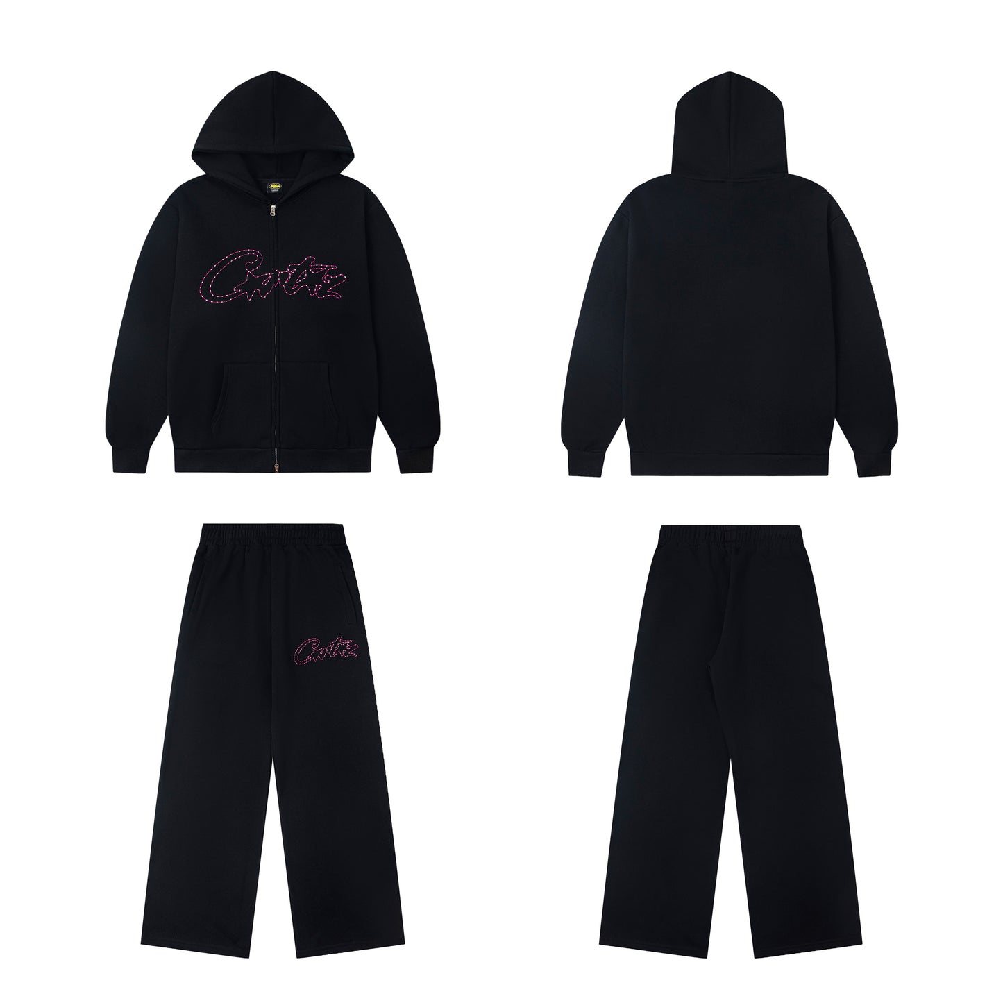 Corteiz Cotton Hooded Jacket Set