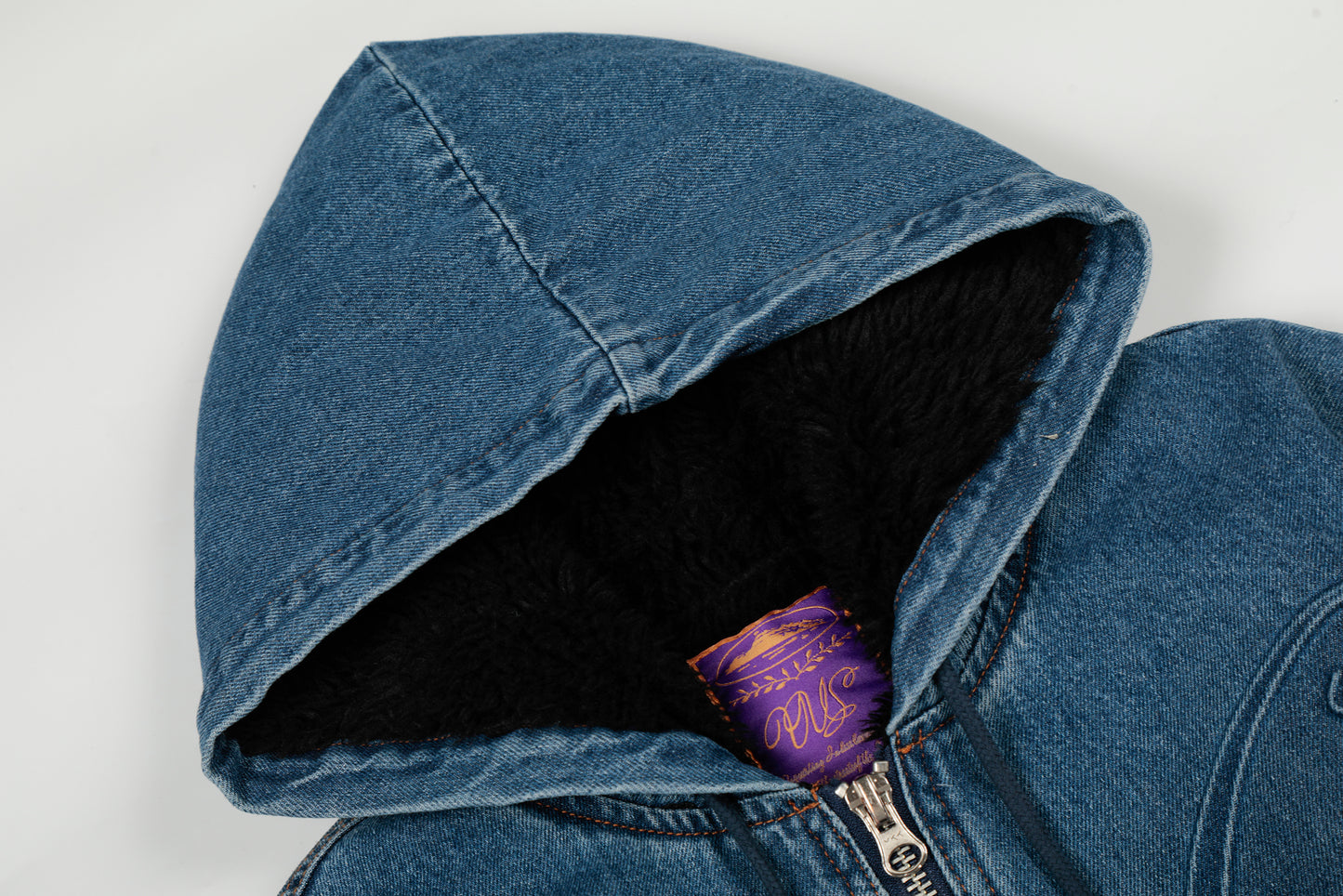 Corteiz Denim Hooded Jacket Set