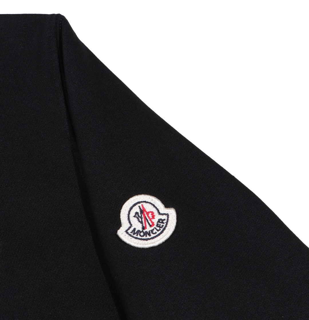 Moncler Black/White Cotton Sweatshirt