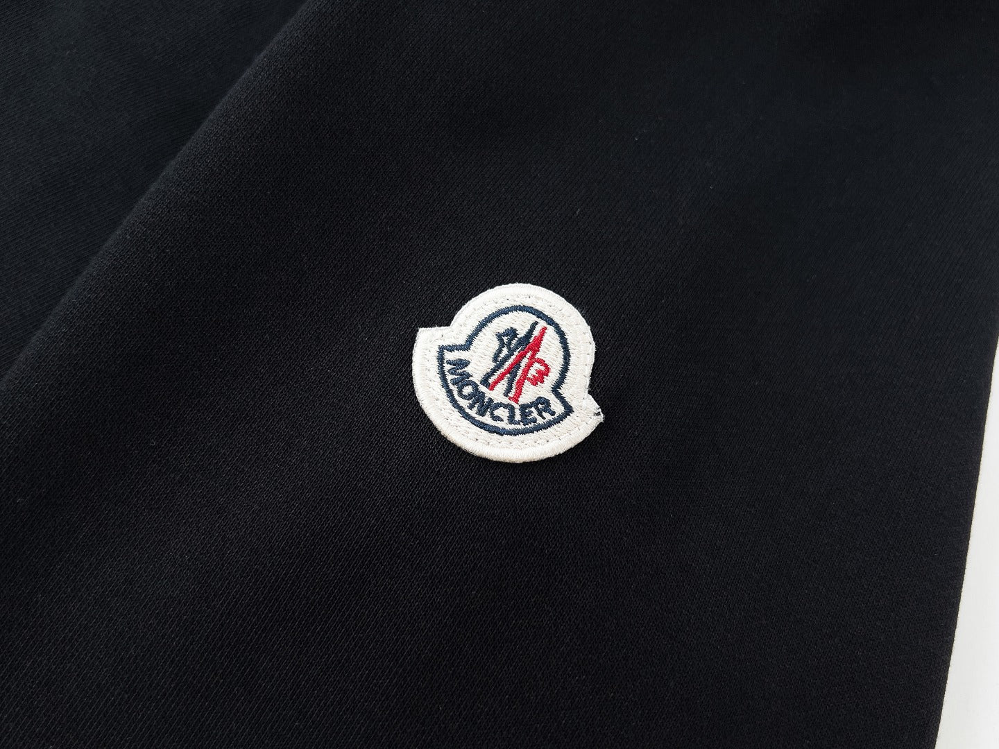 Moncler Black/White Cotton Sweatshirt