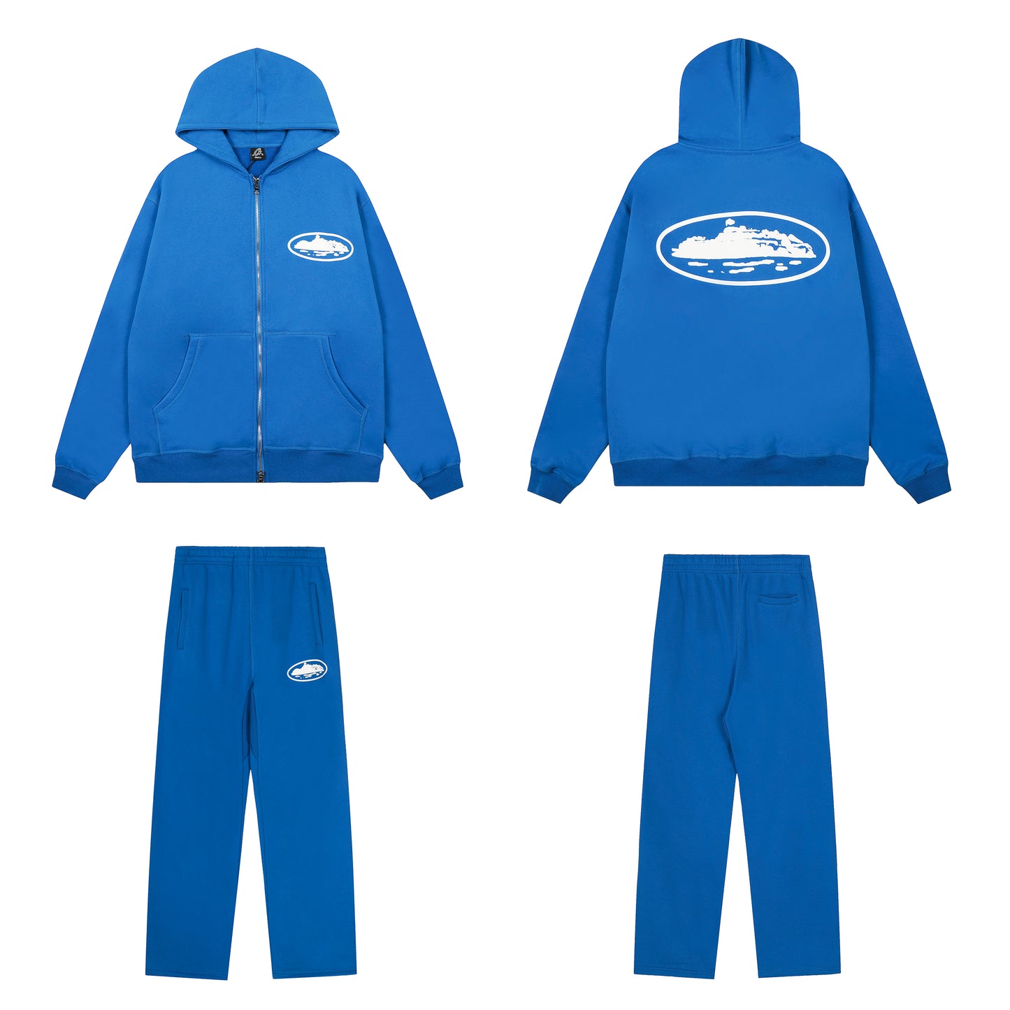 Corteiz Cotton Hooded Jacket Set